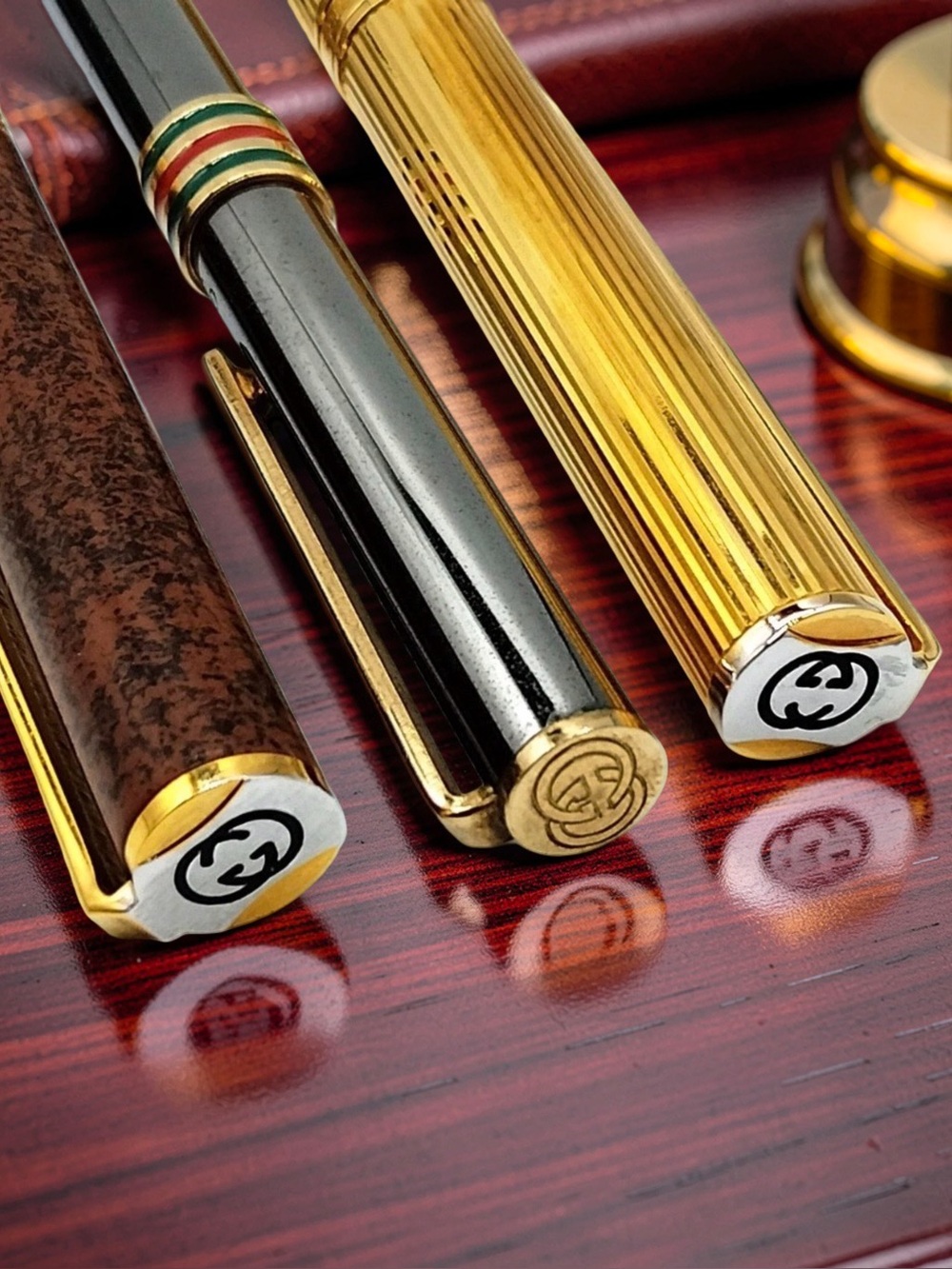GUCCI 3-Pc Pen Set: Accessory Collection 🔥